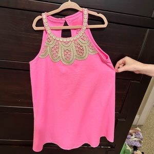 Sale! NWOT Lilly Pulitzer Girls Mini Pearl Shift sz 8 dress